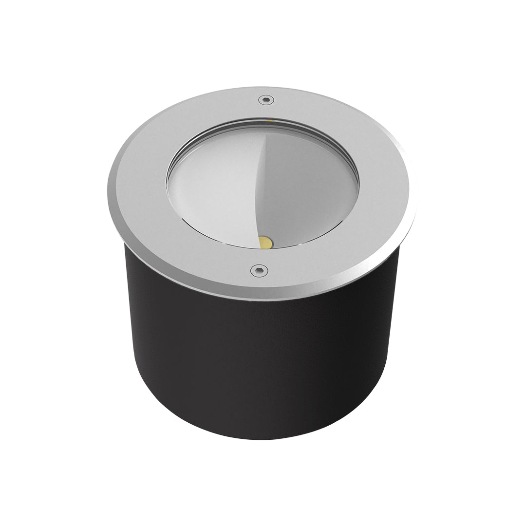 High-performance LED landscape spotlight with multiple lens configuration and weather-resistant design