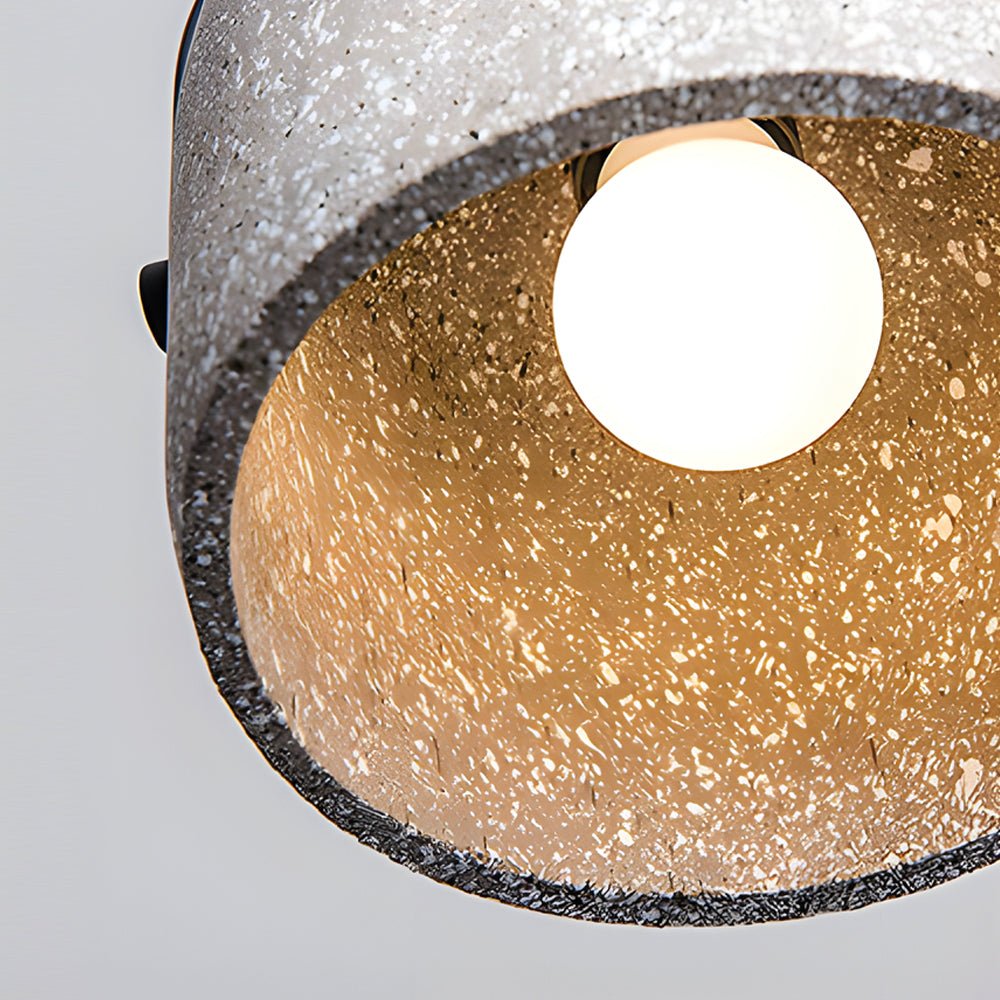 Cement Cylinder Pendant Light 1 - Light Concrete Hanging Light in Gray/White/Black