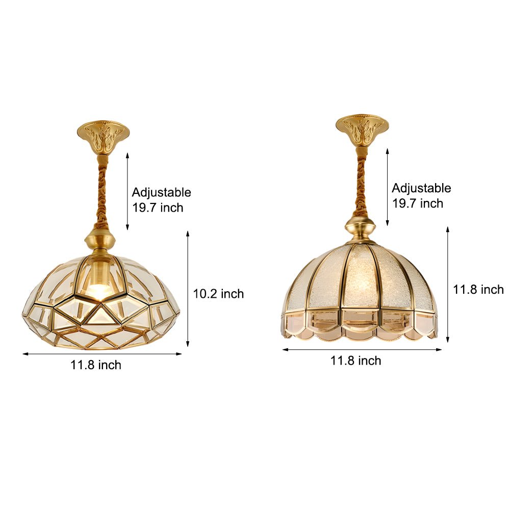 Classic Glass Flowers Elegant 3 Step Dimming European - Style Chandelier