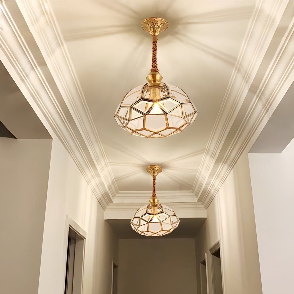 Classic Glass Flowers Elegant 3 Step Dimming European - Style Chandelier