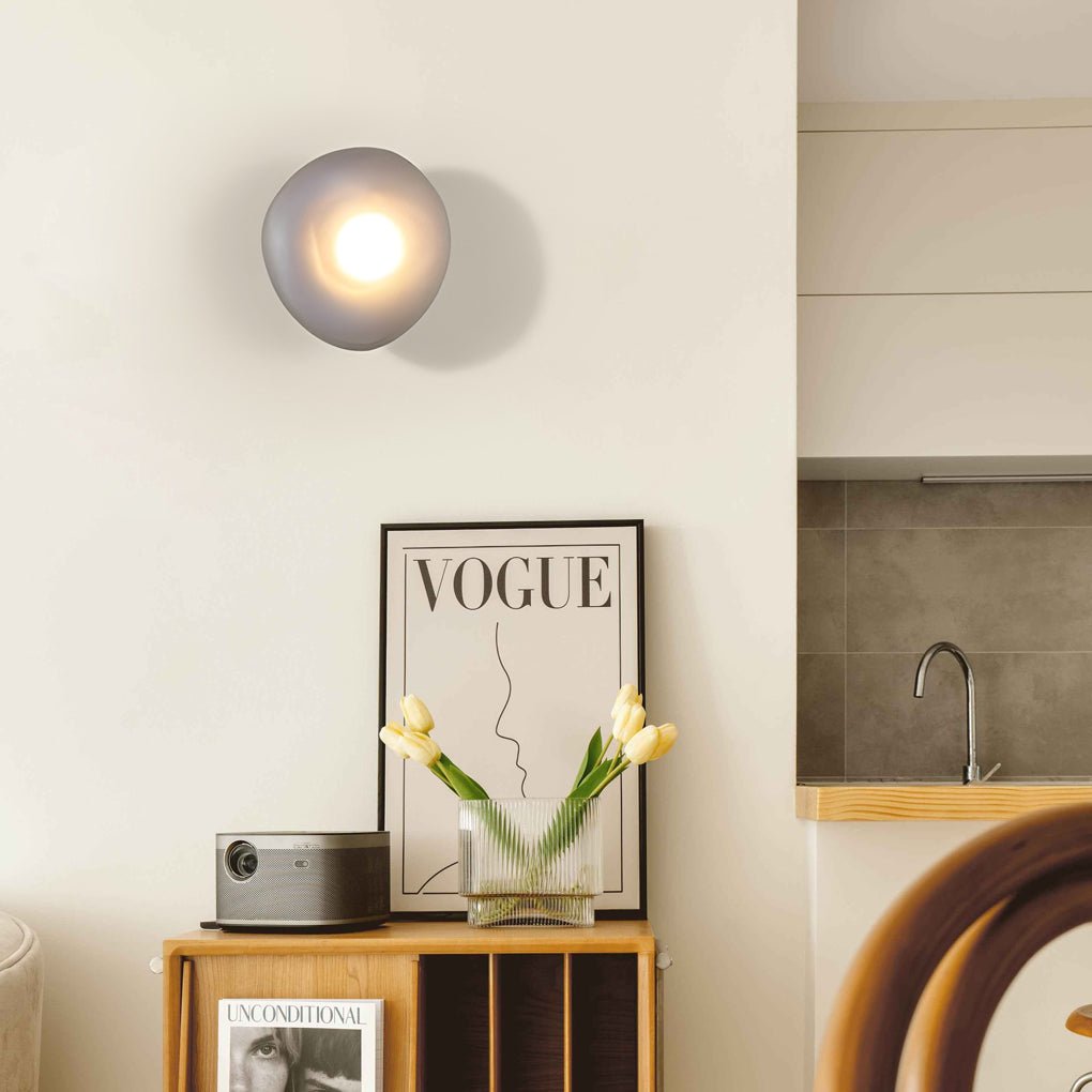 [Clearance Sale] Colorful Glass Pebbles LED Small Decor Modern Indoor Wall Sconces Lighting