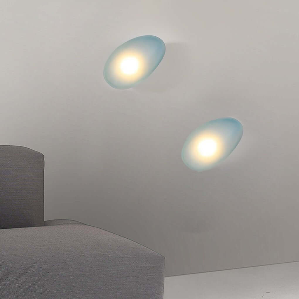 [Clearance Sale] Colorful Glass Pebbles LED Small Decor Modern Indoor Wall Sconces Lighting