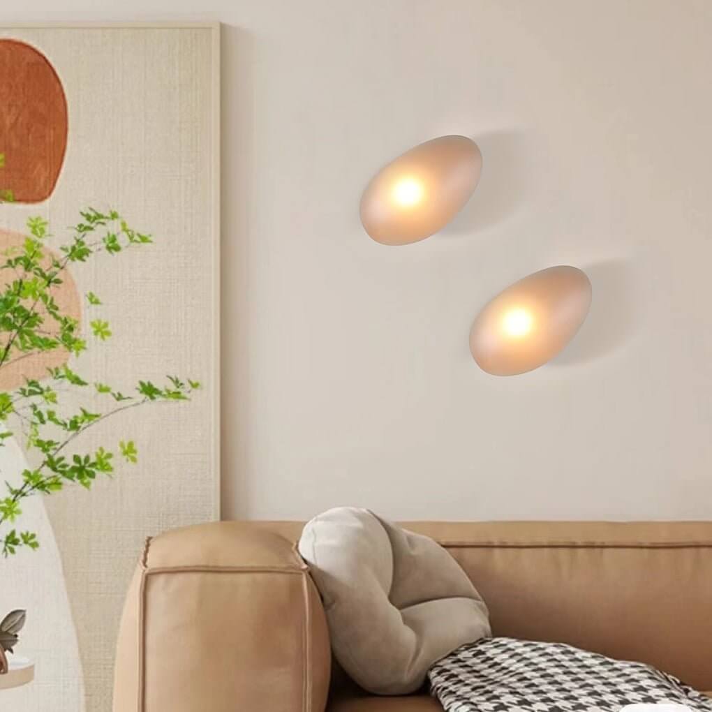 [Clearance Sale] Colorful Glass Pebbles LED Small Decor Modern Indoor Wall Sconces Lighting