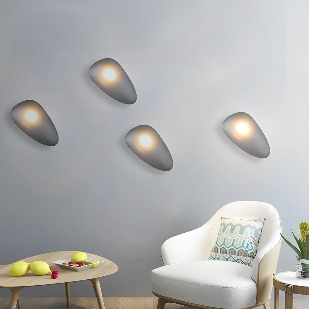 [Clearance Sale] Colorful Glass Pebbles LED Small Decor Modern Indoor Wall Sconces Lighting