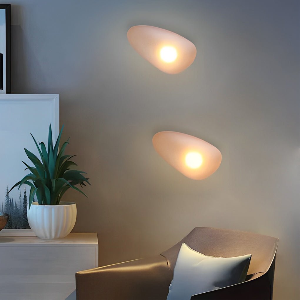 [Clearance Sale] Colorful Glass Pebbles LED Small Decor Modern Indoor Wall Sconces Lighting
