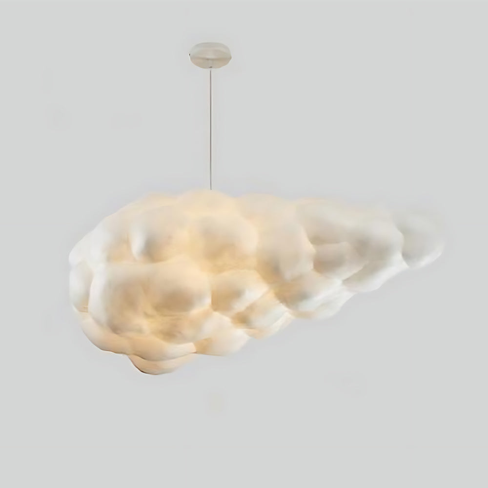 Single cloud-like LED pendant light shown against a plain background.