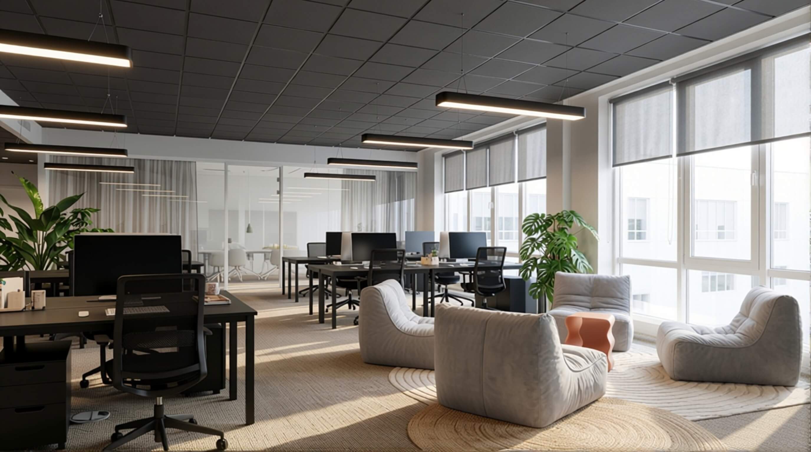 Tech Office Lighting Case Study: Astera Cloud Systems - Dazuma