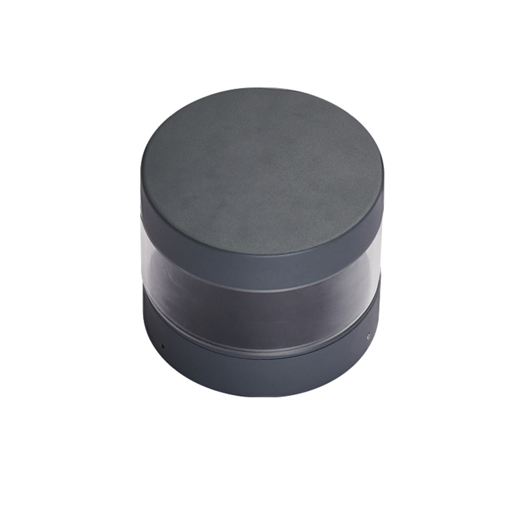 Compact contemporary path light with minimalist design perfect for discrete landscape accent lighting