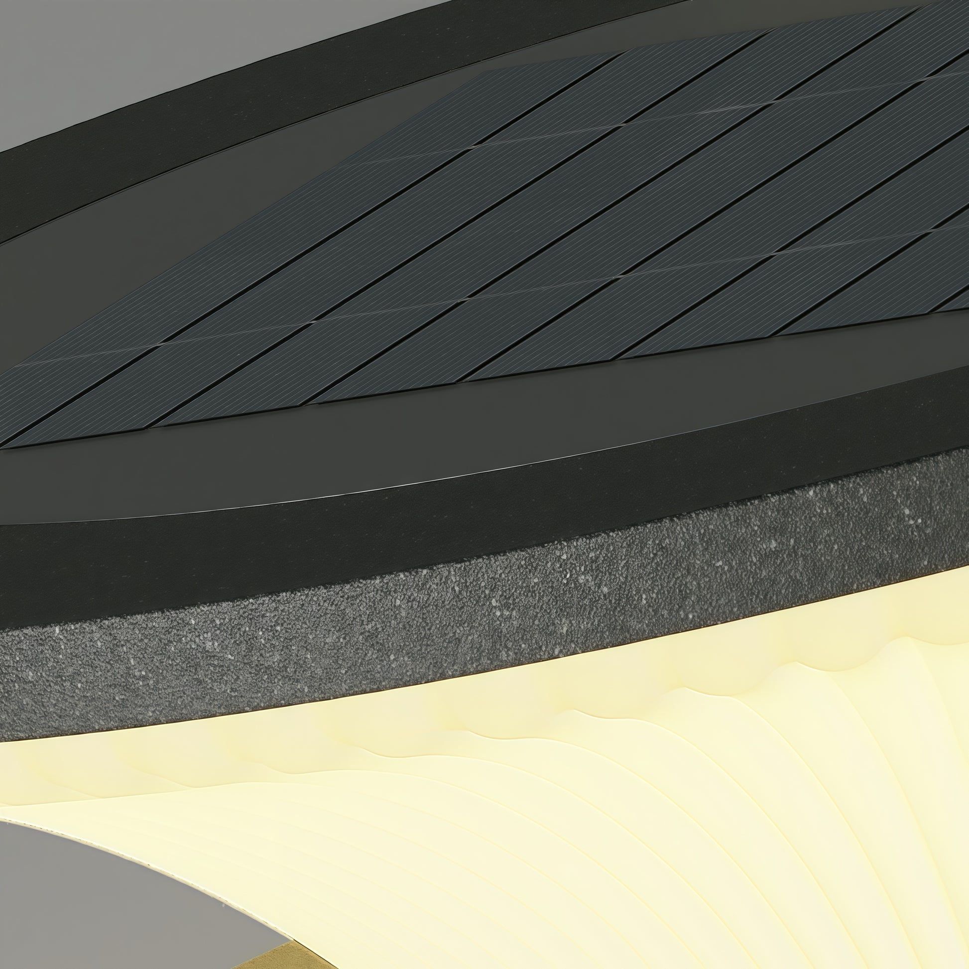 Compact round USB rechargeable table lamp designed as decorative patio pillar for garden lighting