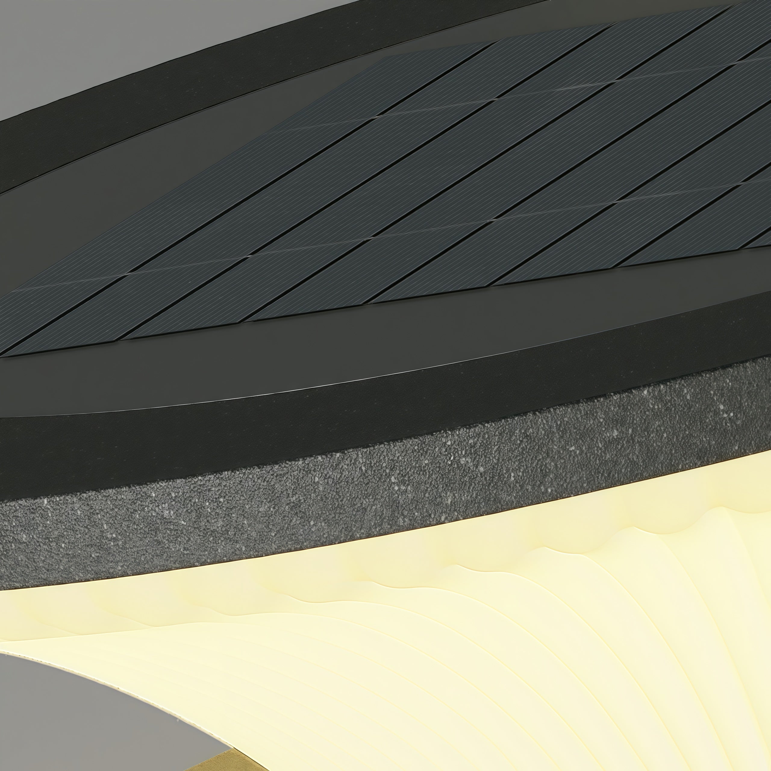 Compact round USB rechargeable table lamp designed as decorative patio pillar for garden lighting