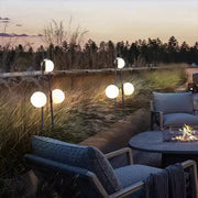 Modern Landscape Lighting Minimalist Waterproof Spherical High-Pole