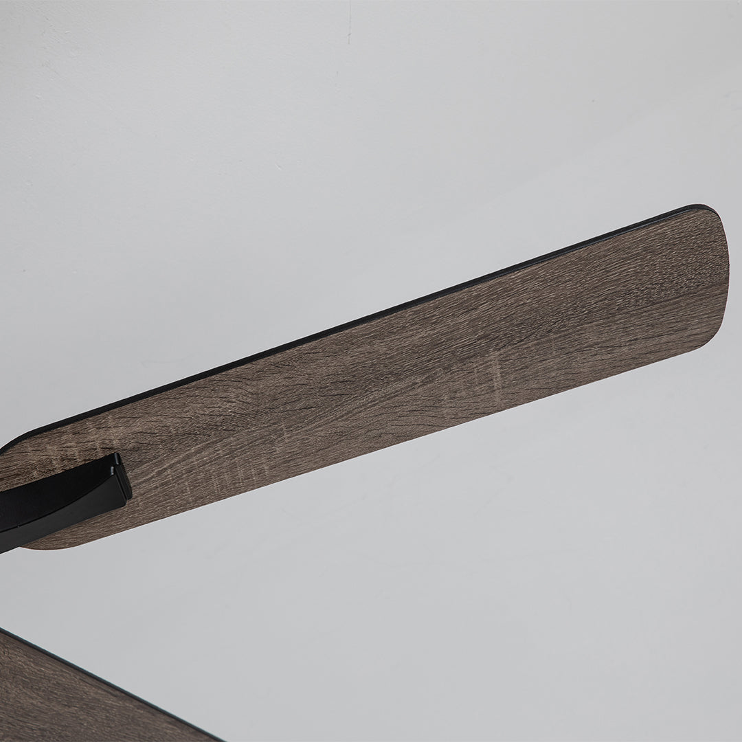 42 to 52 inches ceiling fan with light in a contemporary interior, elegant and minimalist indoor fixture