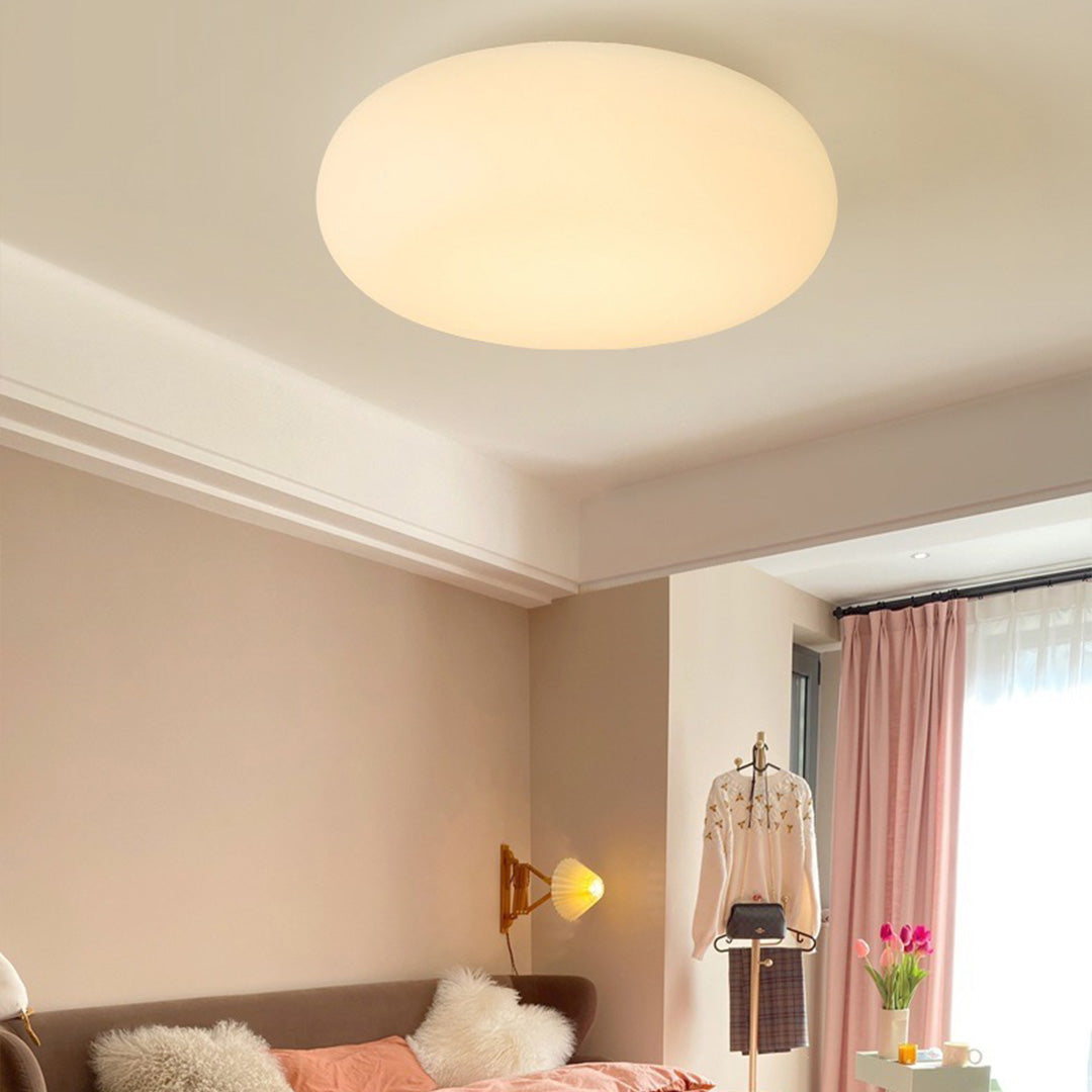 Contemporary led pendant lights enhancing elegant bedroom with sophisticated lighting solution
