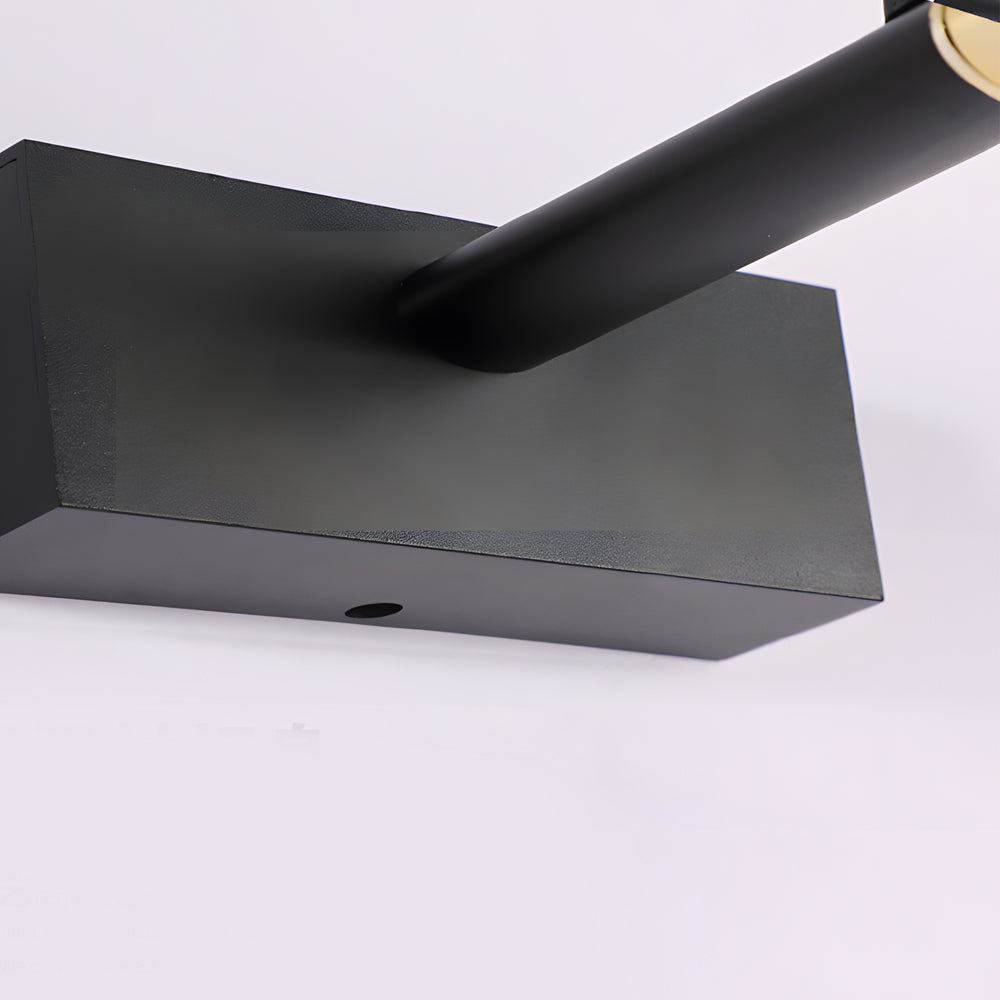 Contemporary vanity light bar for master bathroom mirror lighting.