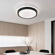 Ceiling light with hidden fan in a cozy bedroom, warm and inviting indoor fixture