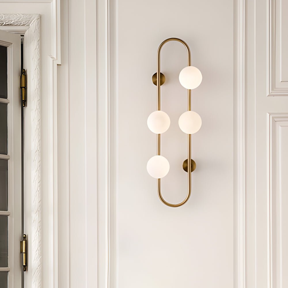 Creative 4 Glass Ball Bubbles LED Post - Modern Decorative Wall Sconces Lighting