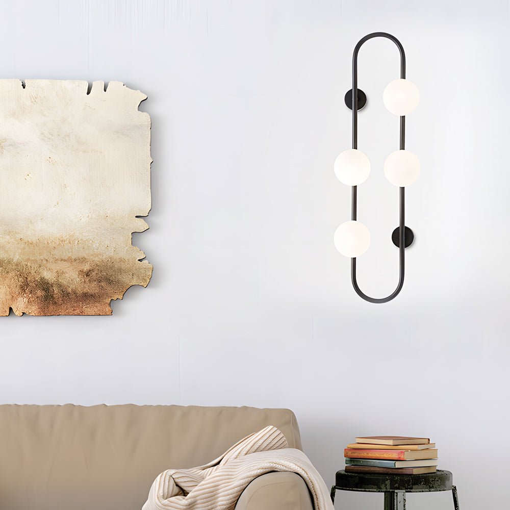 Creative 4 Glass Ball Bubbles LED Post - Modern Decorative Wall Sconces Lighting