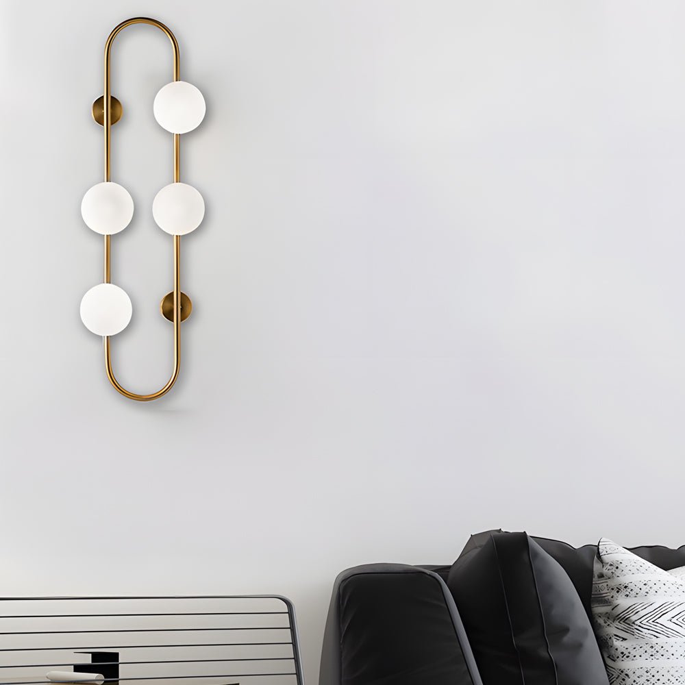 Creative 4 Glass Ball Bubbles LED Post - Modern Decorative Wall Sconces Lighting