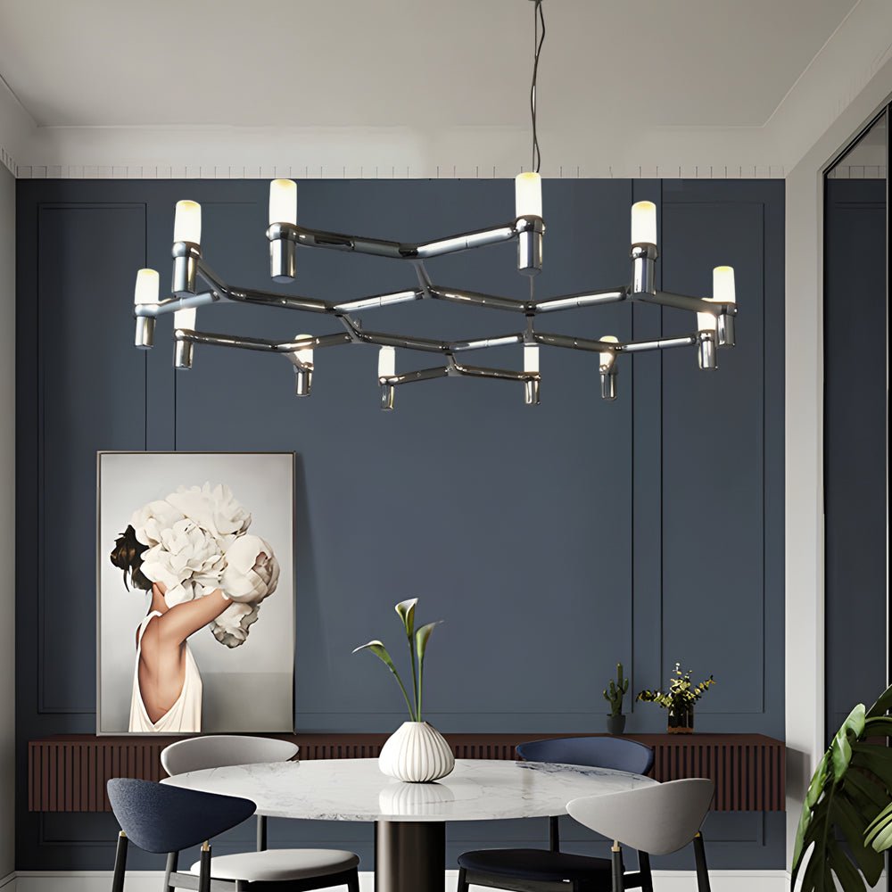 Creative Metal Special - Shaped Geometric LED Designer Nordic Chandelier