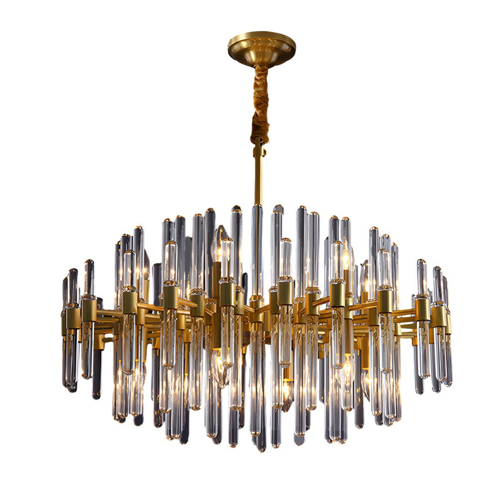 Creative Personalized Glass Tubes Copper Post - Modern Chandelier Light