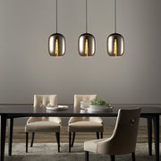 Creative Screw Thread Glass Spiral LED Post - Modern Pendant Lights Chandelier