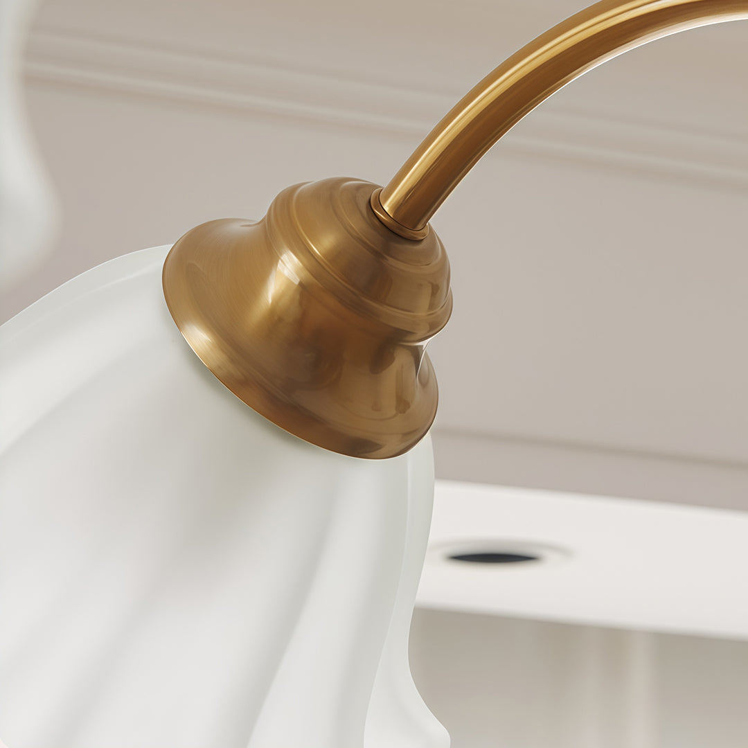 Crystal vintage chandelier creating ambient lighting in dark contemporary room with brown walls and modern furniture.