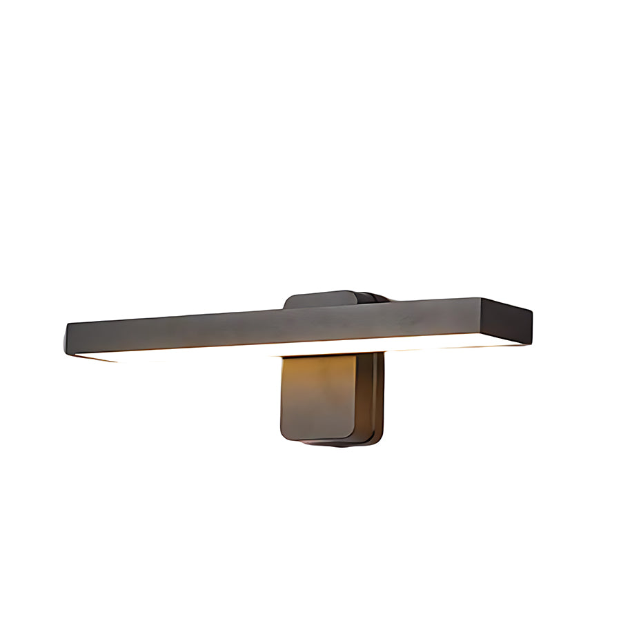 Curved wall sconce with contemporary design offering elegant accent lighting solution