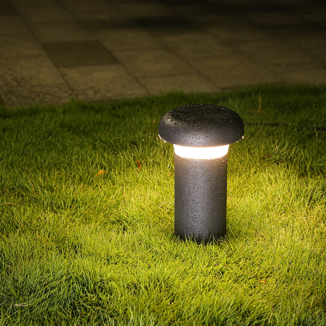 LED Garden Lights with Textured Finish | Garden Waterproof Bollard Light