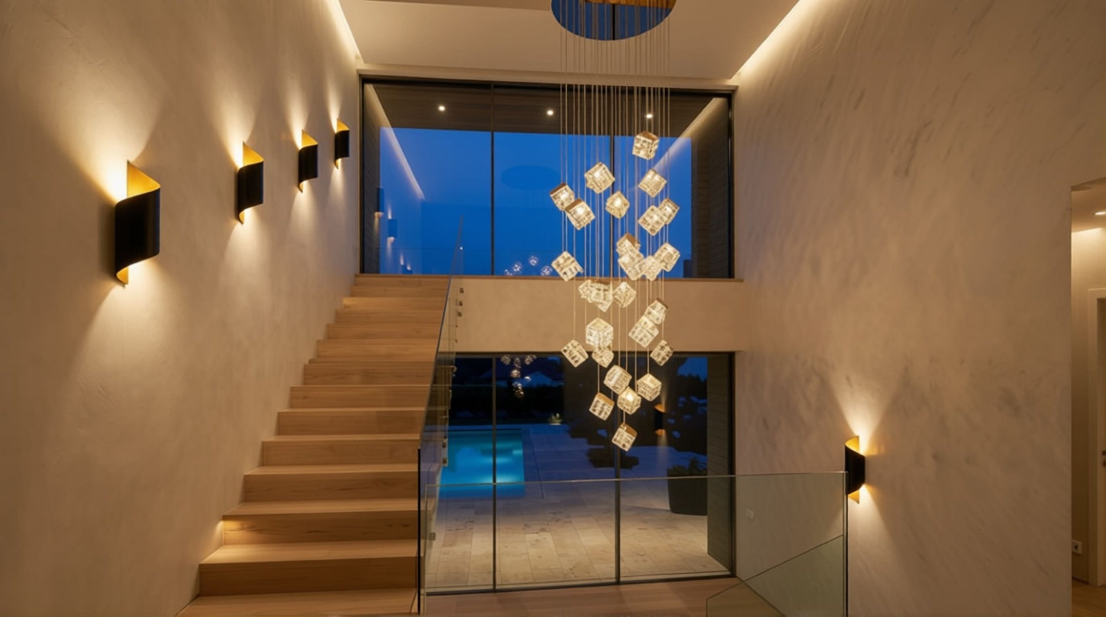 Double-Height Stair Hall