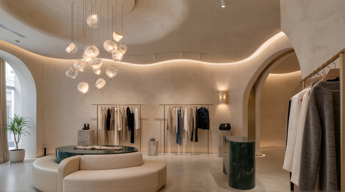 Merchandise and Chandelier Zone