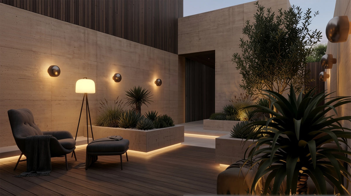 Private Courtyard Detail
