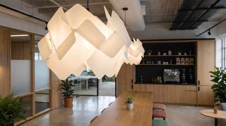 Creative Art Designer Acrylic Nordic Pendant Lights Hanging Light Fixtures - Dazuma