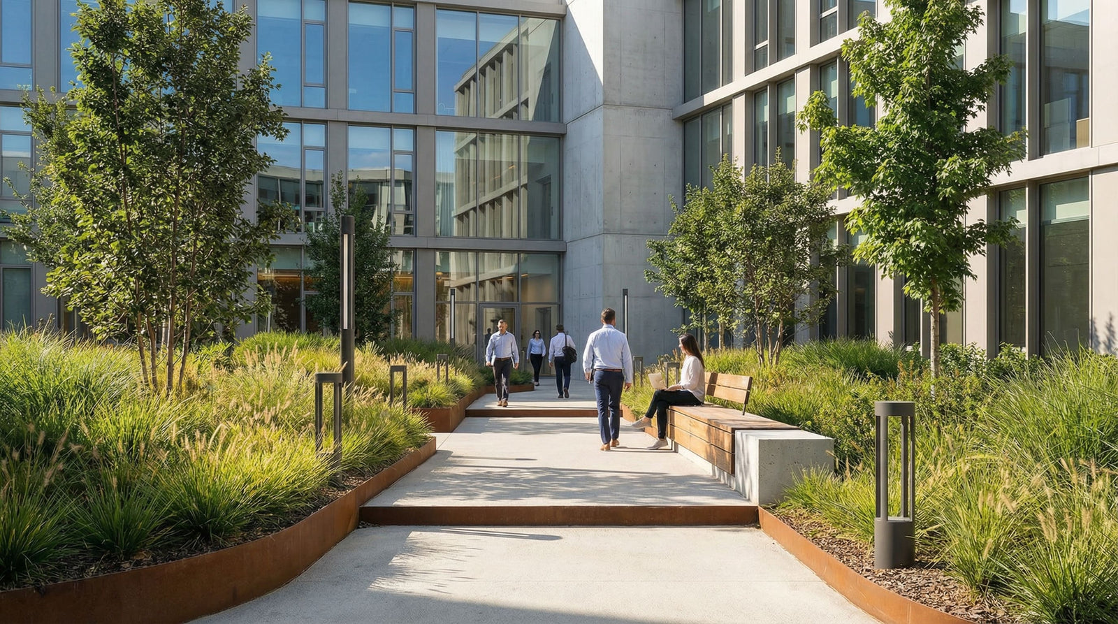 Pedestrian Spine & Linear Guidance