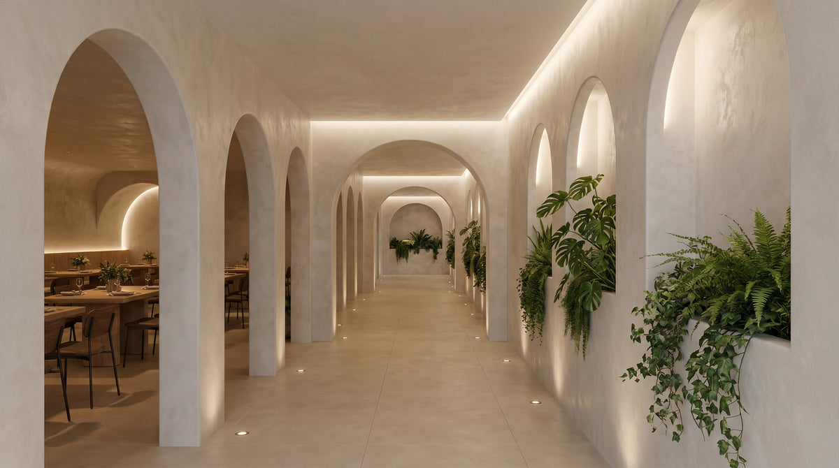 Reception Archway View