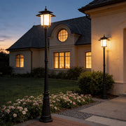 Decorative Street Light Vintage Outdoor Waterproof High Post Lamp