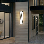 Exterior Wall Light Black Modern Metal Waterproof Light