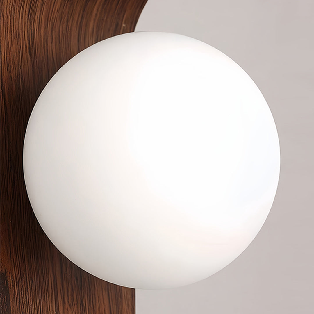 Modern led lights for wall mounted in stylish home office with clean architectural lines