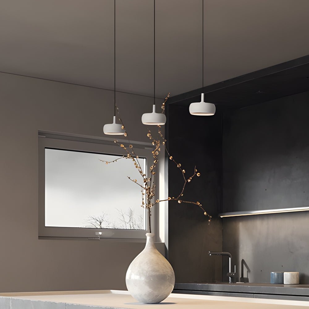 Dia 4'' 1 - Light COB 7W Spotlight Adjustable Wire Pendant Lights