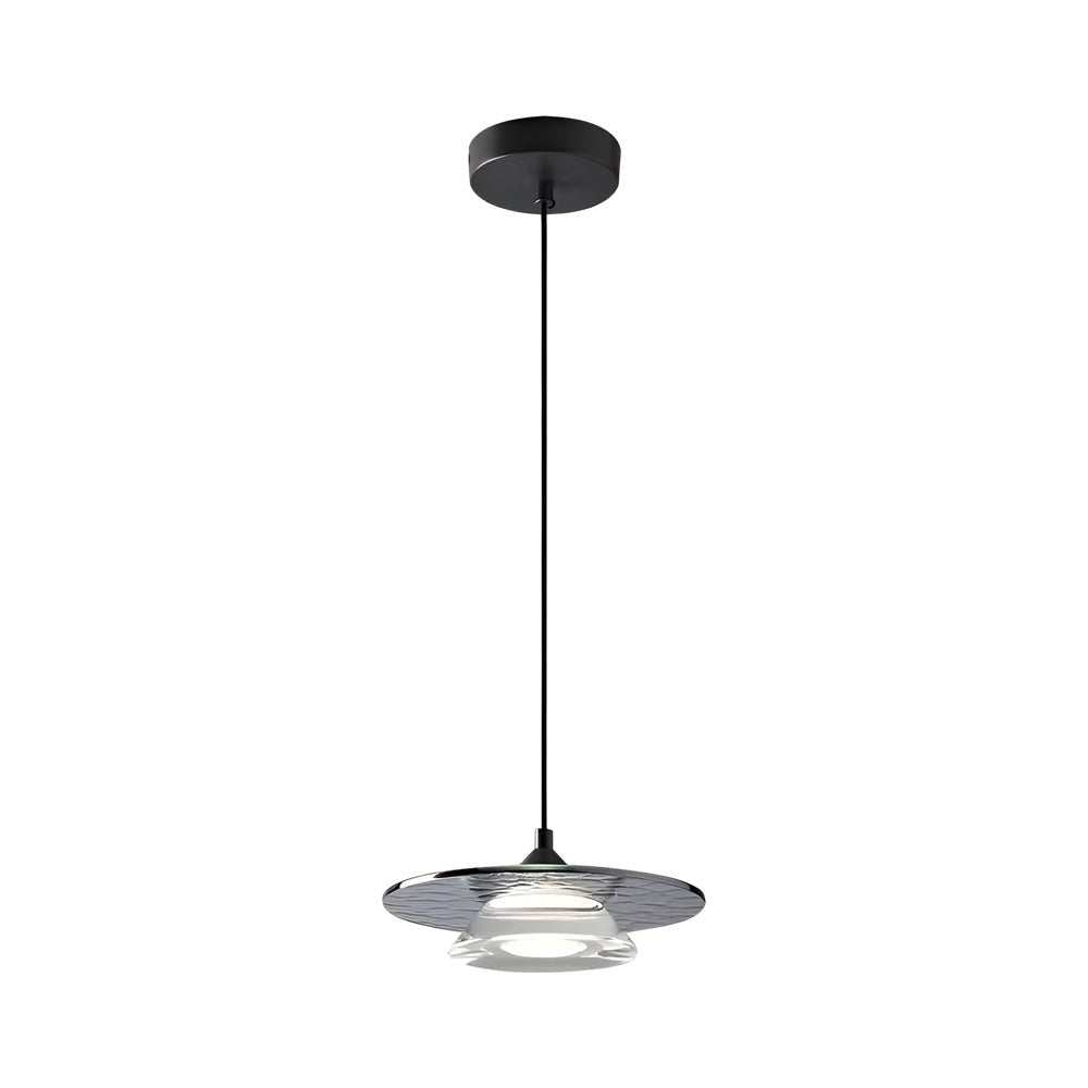 Dia 7'' LED 3 Step Dimming Glass Italian Kitchen Pendant Lighting