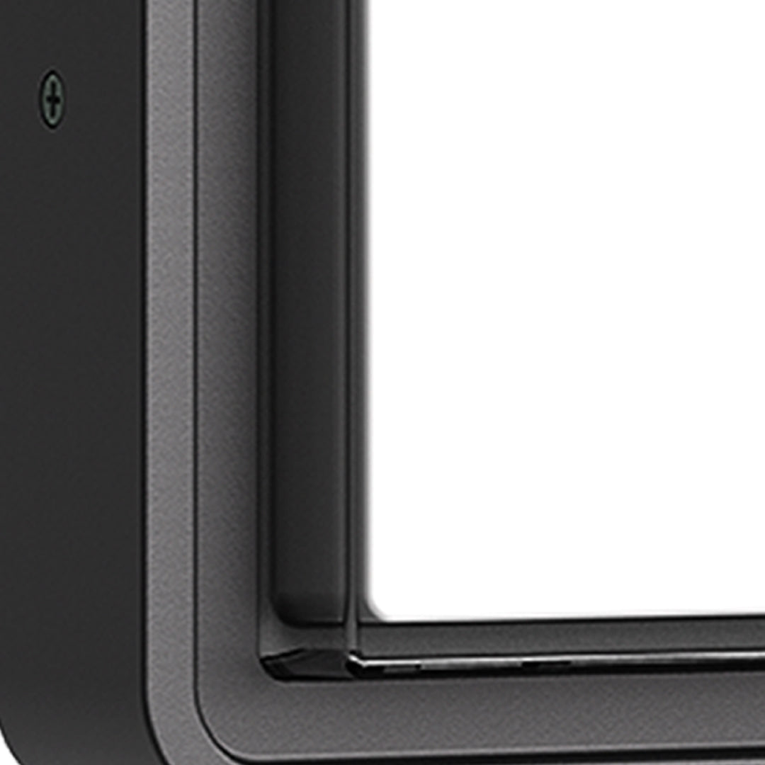 Contemporary square ceiling light providing uniform illumination in modern residential space