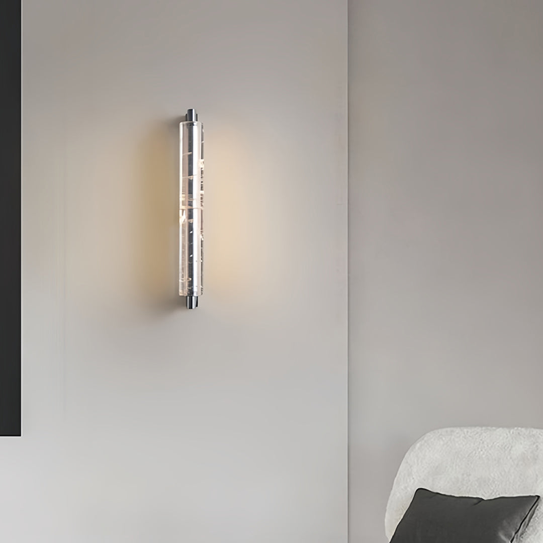 Sophisticated crystal pendant light installed over dining area creating ambient lighting with premium crystal construction