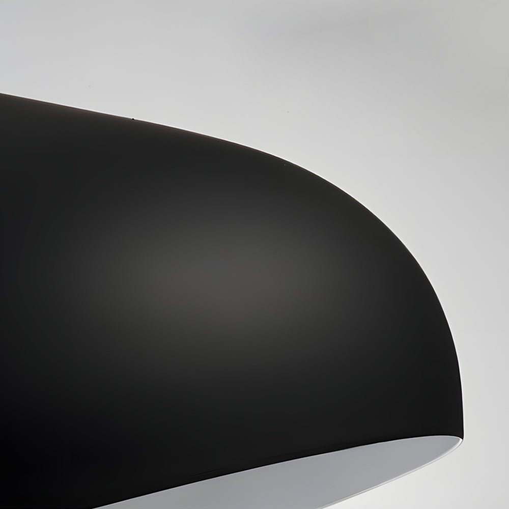 Dome Pendant Light with Wood Detail - Modern 1 - Light Island Fixture