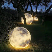 Dreamy Moon Lawn Light Waterproof Glass Luminous Outdoor Lamp