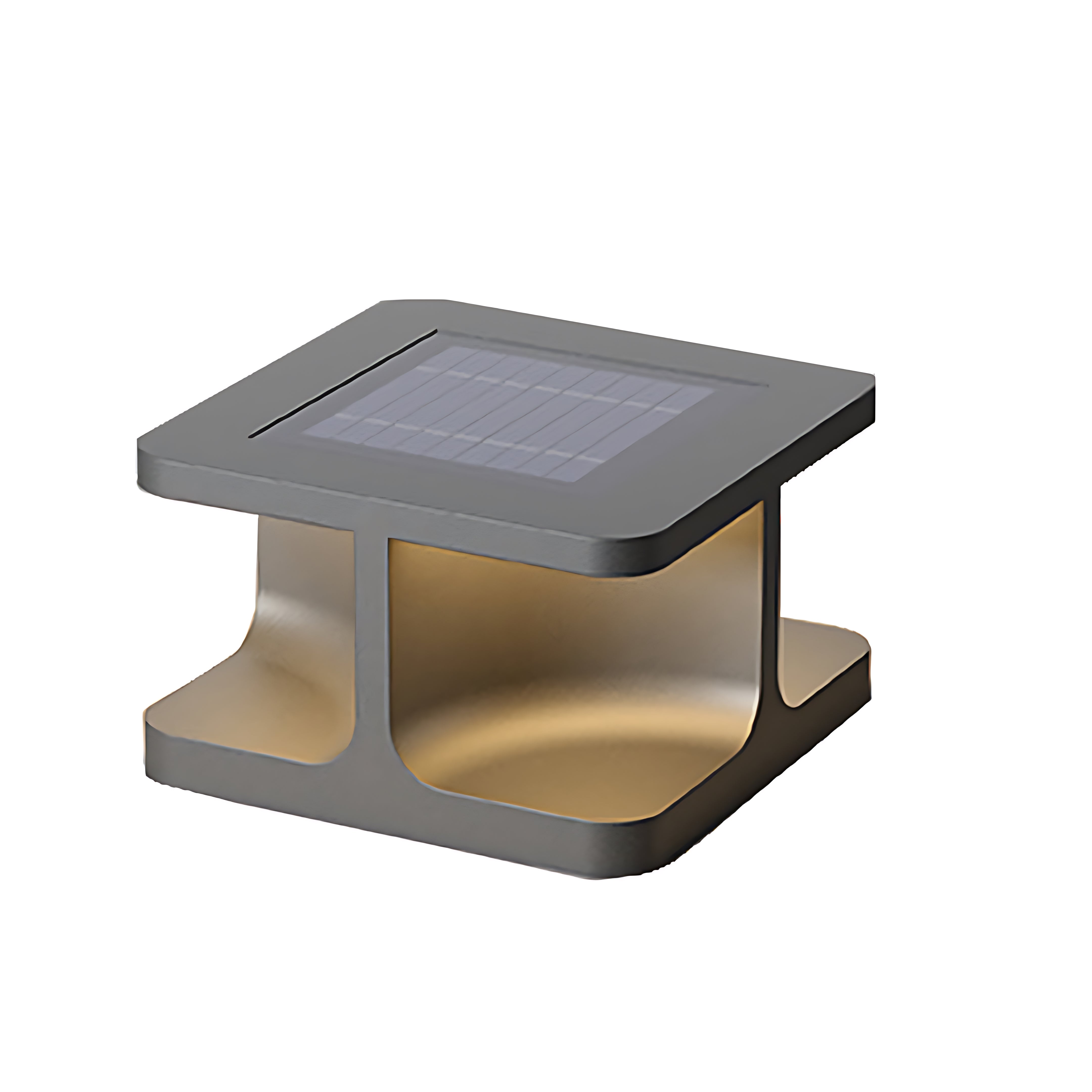 Contemporary cubic lighting fixtures integrated into modern architectural wall design for dramatic effect