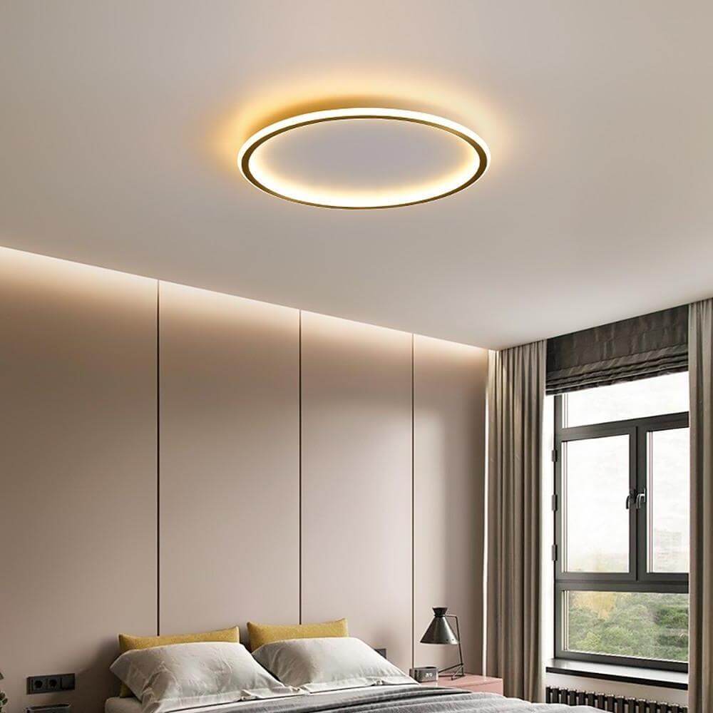 Circle Design Minimalist Nordic Integrated LED Flush Mount Ceiling Lights