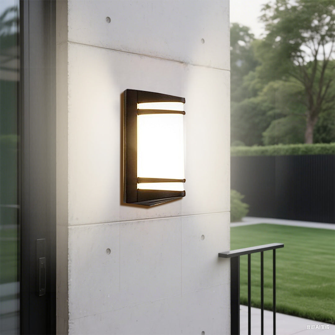 Ambient Outdoor Wall Sconce Light Waterproof Minimalist Nordic