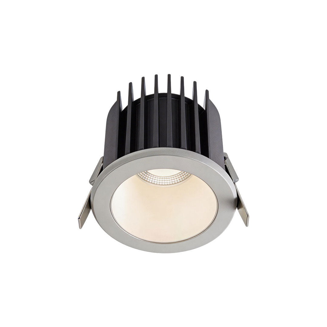Elegant inset ceiling spotlight with smooth finish and sleek body design.
