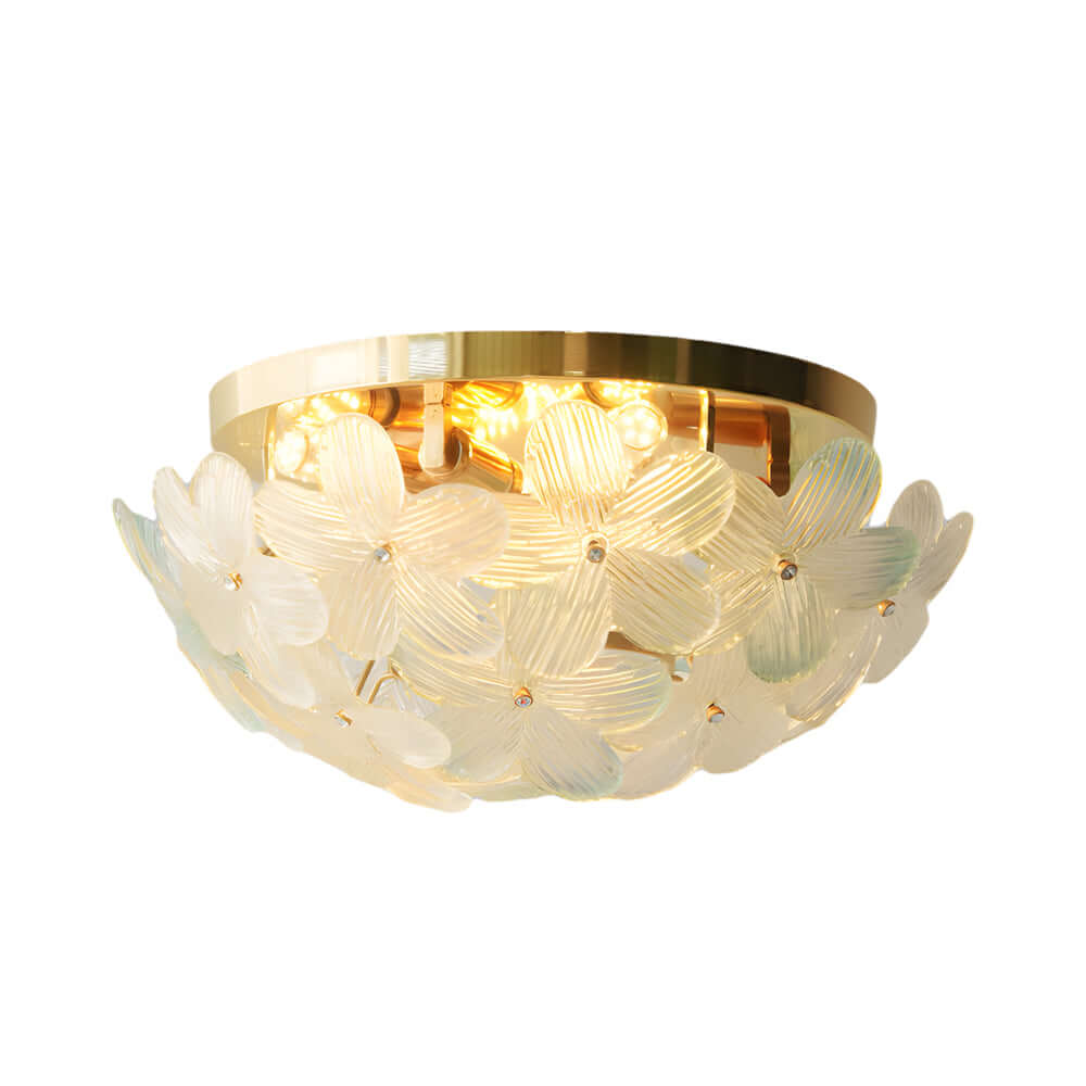 The French Petal Light’s unique glass structure spreads light evenly, offering a stylish and practical solution for bedrooms, corridors, and elegant modern spaces.