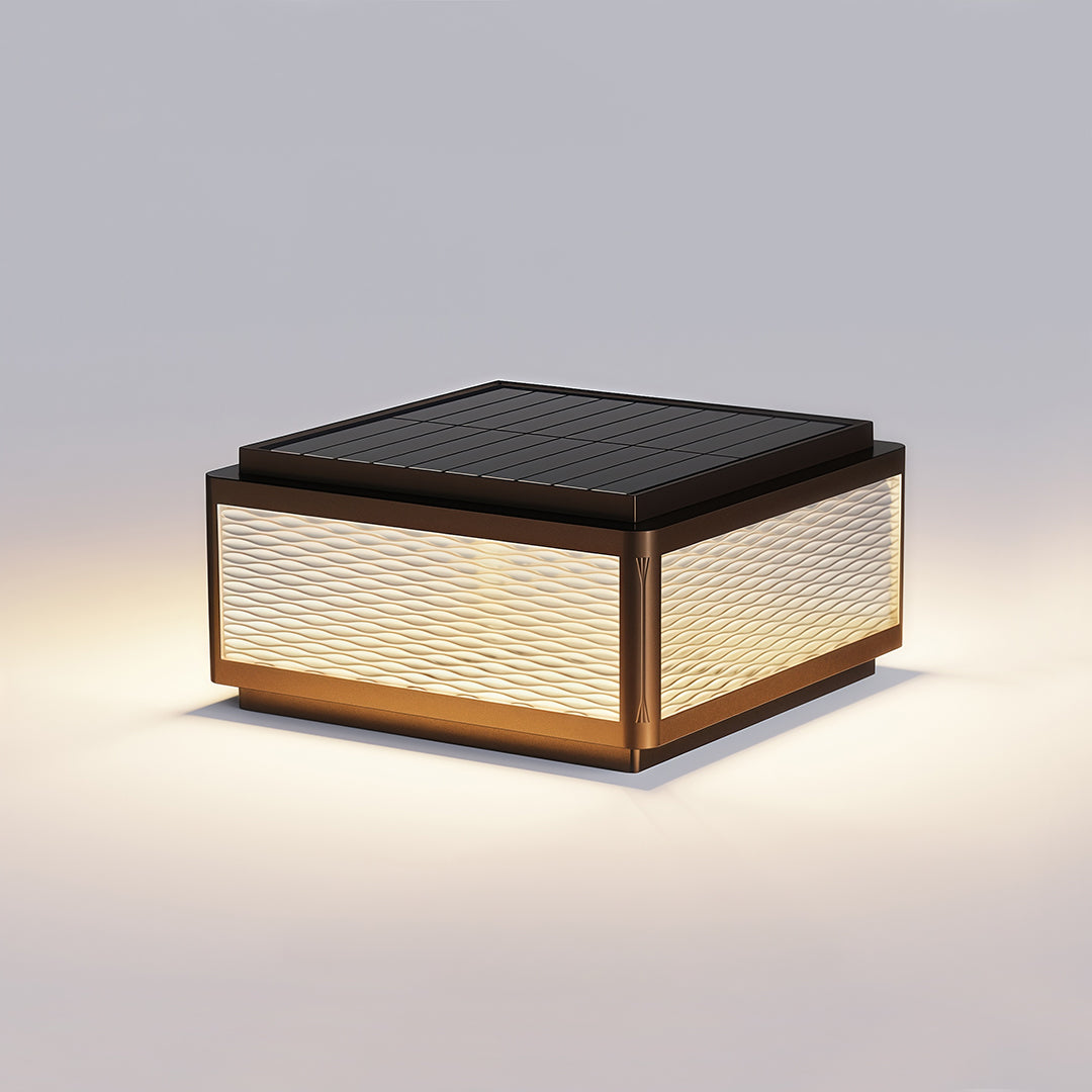 Waterproof outdoor pillar top lights with a minimalist post light provide elegant, durable, and efficient lighting for your outdoor spaces year-round.