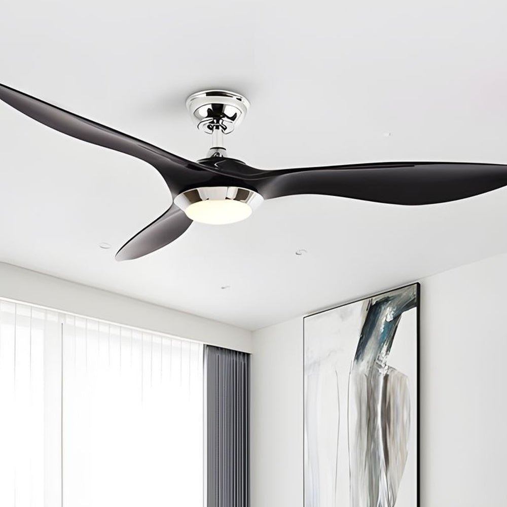 Envy 52" 3 - Blade LED Ceiling Fan with Lights and Remote 6 Fan Speeds Ceiling Fan Light for Living Room